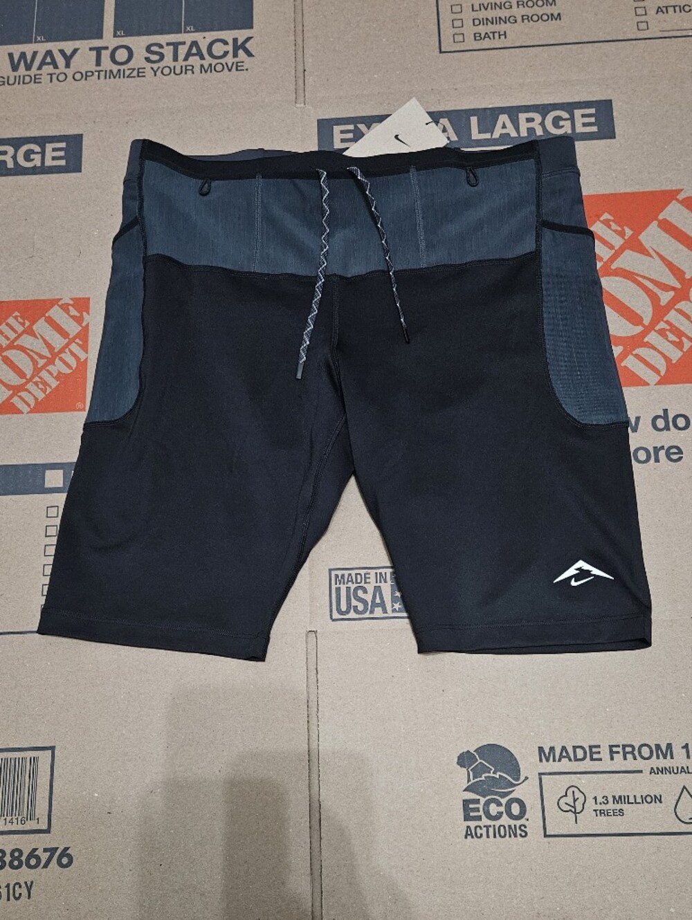 Nike Lava Loop Running Black Grey Shorts